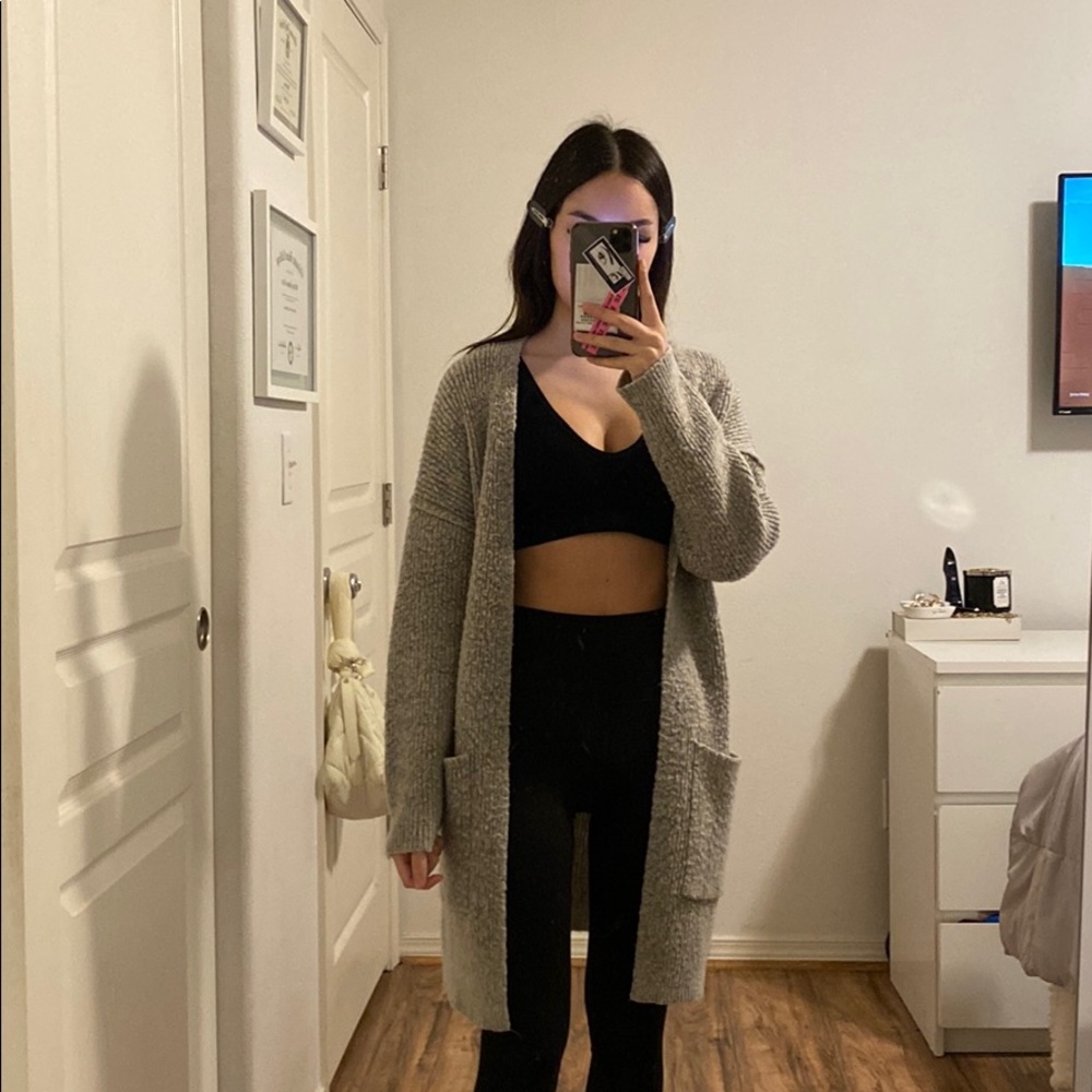 forever 21 knitted cardigan